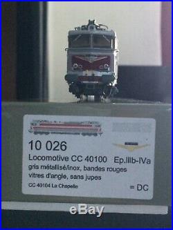 Locomotive CC40104 Sncf La Chapelle ép IIIB IVa -HO-1/87-LSMODELS 10026