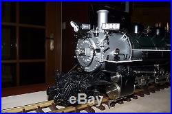 Locomotive à vapeur vive Accucraft DENVER & RIO GRANDE WESTERN 486