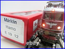 Märklin-hamo 8369 H0 Locomotive Électrique E 19 12 Le DRG Impeccable Éprouvé Au