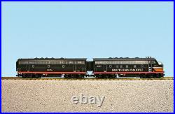 Neuf Échelle G USA Trains F7 Ab Southern Pacific Black Widow (4 Lecteurs) R22287