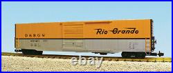 Neuf USA Trains 60 Ft. Rio Grande Boîte Article R19408A Essieux