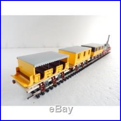 Rare Superbe Ensemble Locomotive Vapeur Wagon Trix Adler Ho