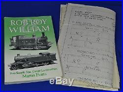 Rob Roy live steam 3½ inch gauge coal fired 0-6-0 tank Locomotive