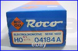 Roco 4184A Locomotive Électrique Série 1600 NS Échelle H0 non-Utilisé Emballage
