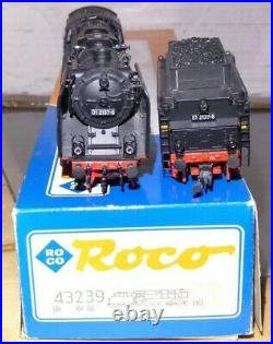 Roco 43239 H0 Locomotive à Vapeur Br 01 2137-6 Dr Époque 4 de Bw Dresden Bonne