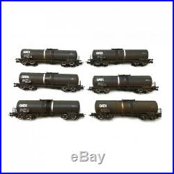 Set de 6 wagons citerne GATX Ep VI-HO 1/87-ROCO 75972