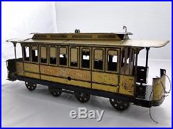 Tramway Electrique Charles Rossignol Cr N° 260 France 1900 Tole Lithographiee