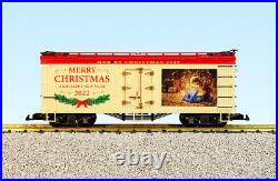 Tout Neuf Voiture Wagon de Noël 2022 USA Trains Merry Noël R13040