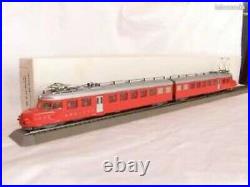 Train ChurchillPfeil RAe 4/8 HO Morep rouge 5,35cm équipé decodeur Zimo MX63