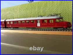 Train ChurchillPfeil RAe 4/8 HO Morep rouge 5,35cm équipé decodeur Zimo MX63