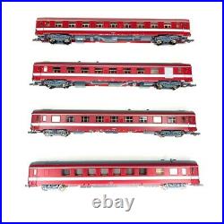 Train Le Capitole BB9291 + 4 voitures Sncf collection -H0 1/87- ROCO 62609 et 64