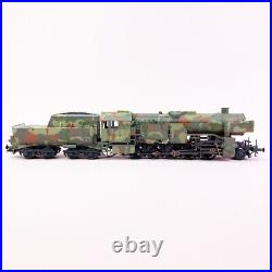 Train militaire BR 42 1701 + 3 voitures transport de troupes DRB, Ep II LILI
