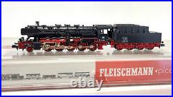 Voie N 1160 Fleischmann Locomotive à Vapeur Br 050 058-7, Très Bon État