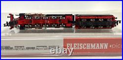 Voie N 1160 Fleischmann Locomotive à Vapeur Br 050 058-7, Très Bon État