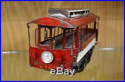 Voltamp 2' Gauge Seven Window Trolley #2120 United Electric in Good Condition